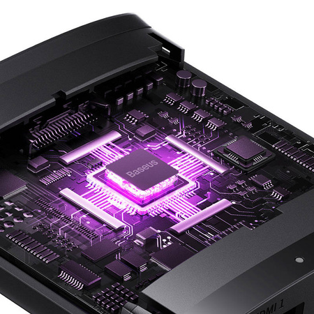 ADAPTER HDMI BASEUS 2W1 (CZARNY)