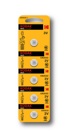 BATERIA LITOWA CR2032 KODAK MAX LITHIUM 30411579 5SZT