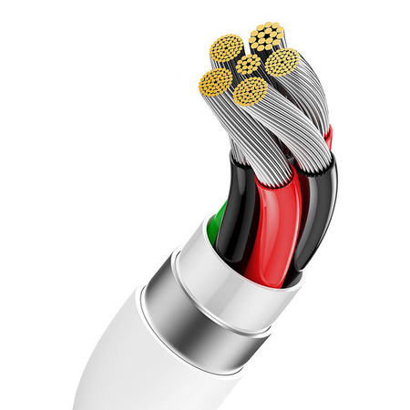 KABEL USB DO USB-C BASEUS SUPERIOR 100W 2M (BIAŁY)