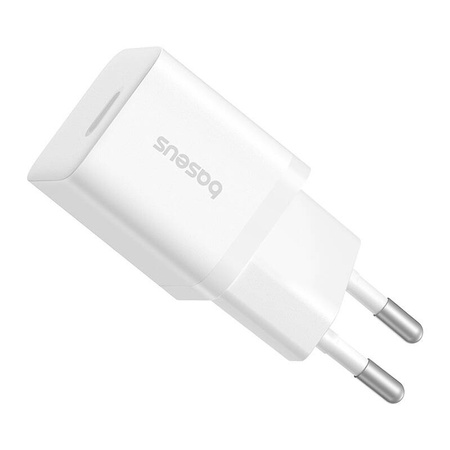 ŁADOWARKA BASEUS GAN5 MINI 1C, 25W (BIAŁY)