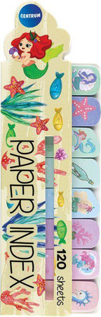 ZAKŁADKI INDEKSUJĄCE 48X15MM CENTRUM MERMAID 89507 MIX*8 15SZT