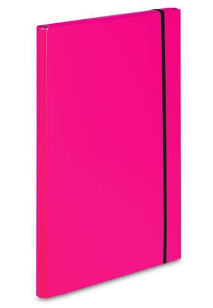 Teczka z gumką VAUPE CARIBIC 342/11 różowa PP 2mm 20mm