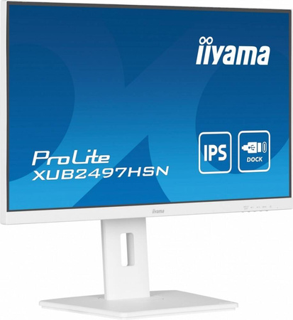 IIYAMA MONITOR 24 CALE XUB2497HSN-W1 IPS,USB-C DOCK,HDMI,DP