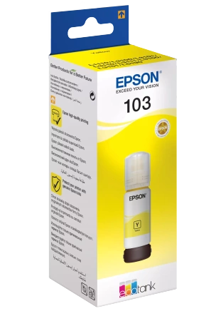 TUSZ ORYGINALNY EPSON 103 C13T00S44A YELLOW 65 ML
