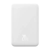 Powerbank magnetyczny Baseus Magnetic Mini 20000mAh, USB-C 20W MagSafe (biały)