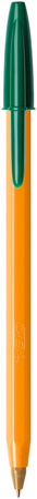 DŁUGOPIS BIC ORANGE 1199110113 ZIELONY 0.7MM POMARAŃCZOWA OBUDOWA