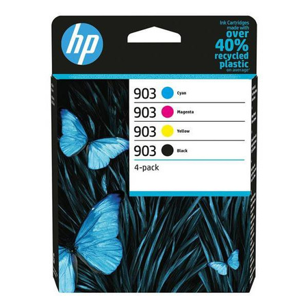 HP ORYGINALNY INK / TUSZ 6ZC73AE, HP 903, CMYK, MULTIPACK, HP OFFICEJET 6962,PRO 6960,6961,6963,6964,6965,6966