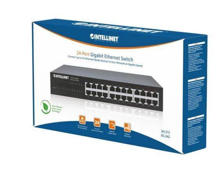 INTELLINET PRZEŁĄCZNIK GIGABIT 24X 10/100/1000 RJ45 DESKTOP/RACK