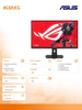 Asus Monitor 31.5 cala XG32UCG ROG 4K UHD 0.03 HDMI DP USB