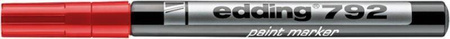 MARKER OLEJOWY EDDING 792 CZERWONY 0.8MM
