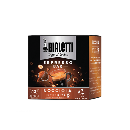 KAWA W KAPSUŁKACH BIALETTI - NOCCIOLA - 12 KAPSUŁEK