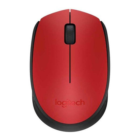 MYSZ OPTYCZNA BEZPRZEWODOWA CZERWONA LOGITECH M171 910-004641