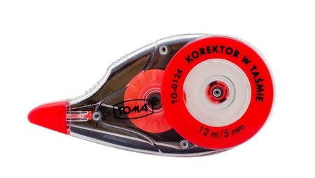 Korektor w taśmie 5mmx12m TOMA TO-0124 2