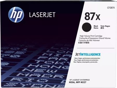 TONER ORYGINALNY HP87X CF287X CZARNY 18000 STRON