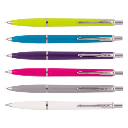 DŁUGOPIS AUTOMATYCZNY RECORD WIELKOPOJEMNY CZARNY