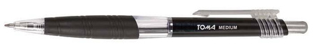 DŁUGOPIS AUTOMATYCZNY TOMA MEDIUM TO-038 3 2 CZARNY 1.0