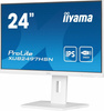 IIYAMA MONITOR 24 CALE XUB2497HSN-W2 IPS, USB-C DOCK, HDMI, DP, 300CD, PIVOT, HAS, BIAŁY