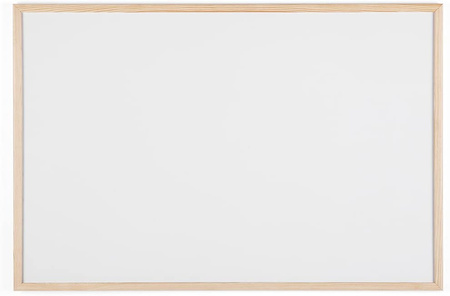 TABLICA SUCHOŚCIERALNA MAGNETYCZNA 40X60CM MATBOARDS 5201 RAMA DREWNIANA