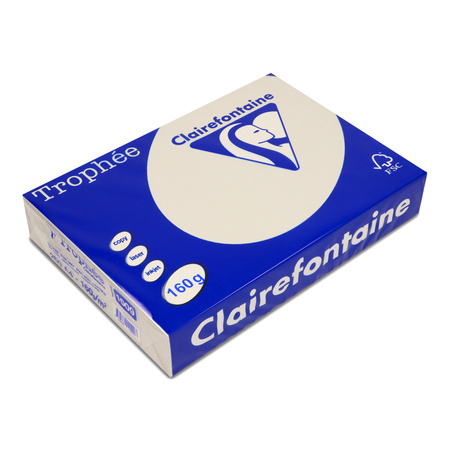 PAPIER KSERO KOLOR A4 TROPHEE SZARY STALOWY 160G 250 ARK