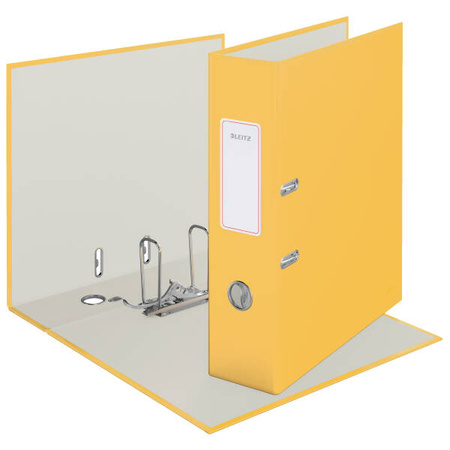 SEGREGATOR A4 LEITZ 180° COSY SOFT TOUCH 80 MM 10610019 CIEPŁY ŻÓŁTY