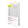 Kabel szybko ładujący Baseus USB-C do Lightning  Explorer Series 1m, 20W (niebieski)