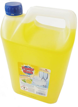 PŁYN DO MYCIA NACZYŃ POWER WASH CYTRYNA I LIMONKA 5L