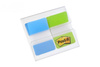 ZAKŁADKI INDEKSUJĄCE FOLIOWE 38X25,4MM 3M POST-IT® DO ARCHIWIZACJI 686-AL MIX 2X8SZT