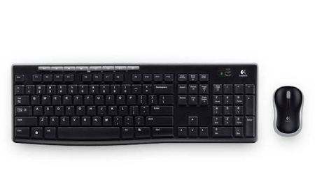 ZESTAW KLAWIATURA I MYSZ BEZPRZEWODOWA MEMBRANOWA LOGITECH MK270 920-004508