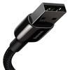 KABEL USB DO LIGHTNING BASEUS TUNGSTEN GOLD, 2.4A, 1M (CZARNY)