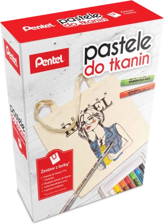 PASTELE&TORBA DO TKANIN PENTEL FABRIC FUN PTS-7 MIX*7