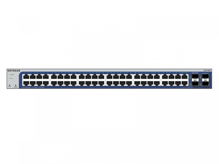 NETGEAR PRZEŁĄCZNIK GS748T SMART SWITCH 48XGE 4XSFP(SHARED)
