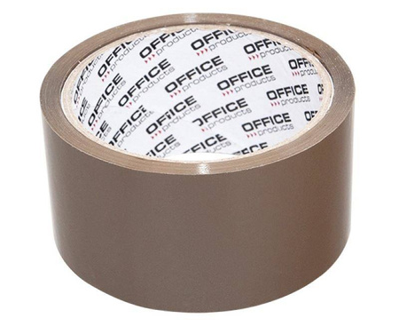 TAŚMA PAKOWA AKRYLOWA 48MMX50YD OFFICE PRODUCTS BRĄZOWA