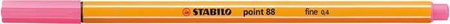 Cienkopis STABILO POINT 88/29 jasny róż 0.4