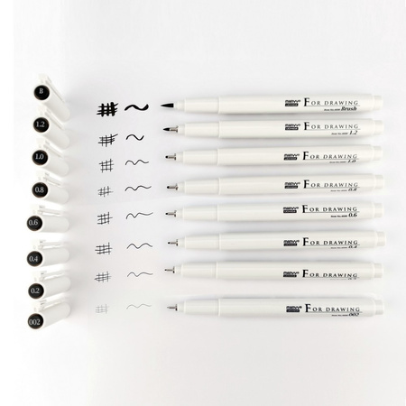 CIENKOPIS KREŚLARSKI UCHIDA 4600-8B 8SZT