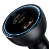ŁADOWARKA SAMOCHODOWA BASEUS QUALCOMM, USB, 2X USB-C, 160W (SZARA)