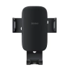 UCHWYT GRAWITACYJNY BASEUS METAL AGE II NA KRATKĘ SAMOCHODU (CZARNY)