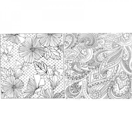 KOLOROWANKA MANDALE 185X185MM CENTRUM 89723 24 STR