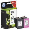 HP ORYGINALNY ZESTAW TUSZY 3YM92AE, HP 303, CMYK, 165CMY-200KS, HP HP ENVY PHOTO 6200 ALL-IN-ONE PRINTER SERIES