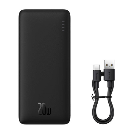 POWERBANK BASEUS AIRPOW 10000MAH 20W (CZARNY)