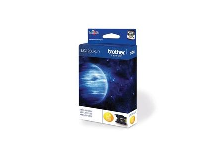 TUSZ ORYGINALNY BROTHER LC1280XLY YELLOW 1200 STRON