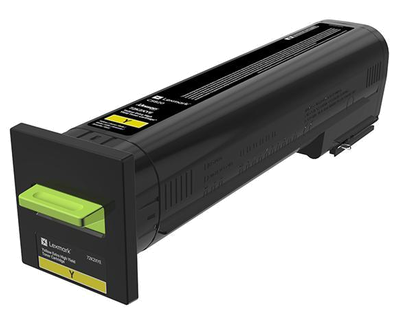 TONER ORYGINALNY LEXMARK 72K2XYE YELLOW 22000 STRON