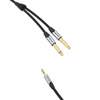 KABEL AUDIO MINI JACK 3.5MM DO 2X JACK 6.35MM MĘSKI VENTION BARHL 10M