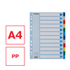 PRZEKŁADKI A4 ESSELTE 15262 MIX PP 12SZT