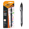 DŁUGOPIS ŻELOWY BIC INTENSITY QUICK DRY 964764 CZARNY 0.7MM BLISTER