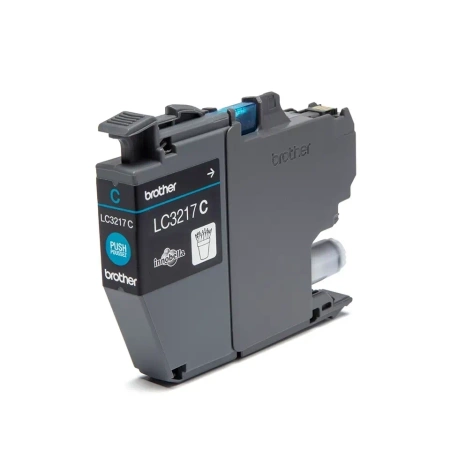 TUSZ ORYGINALNY BROTHER LC3217C CYAN 550 STRON