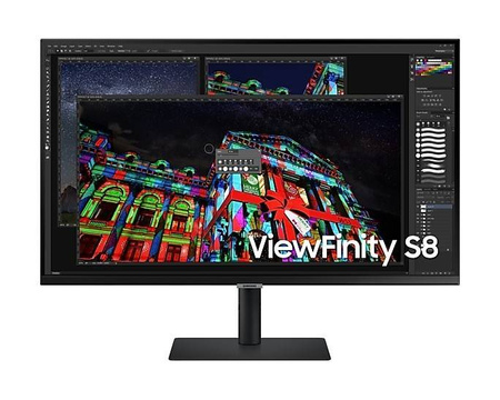 SAMSUNG MONITOR 32 CALE LS32A800NMPXEN VA 3840X2160 UHD 16:9 1XHDMI 1XDP 3XUSB 3.0, 1XUSB 2.0 5MS HAS+PIVOT PŁASKI 3 LATA ON-SITE