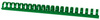 GRZBIET PLASTIKOWY 25MM (240 KARTEK) OFFICE PRODUCTS ZIELONY 50 SZT.