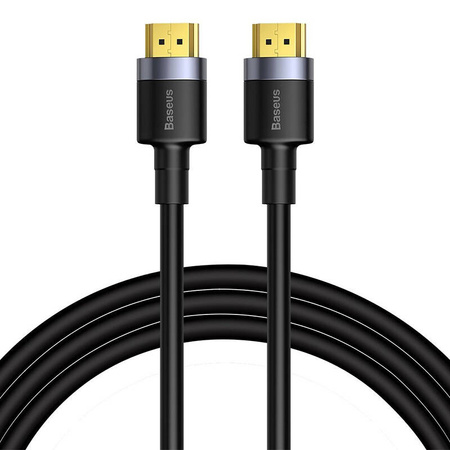 KABEL HDMI 2.0 BASEUS CAFULE, 4K, 3D, 2M (CZARNO-SZARY)