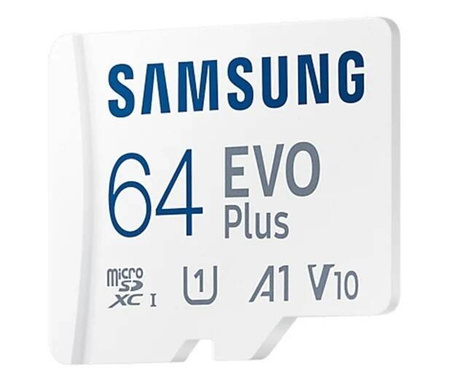 SAMSUNG KARTA PAMIĘCI MICROSD MB-MC64SA EU EVO PLUS 64GB + ADAPTER