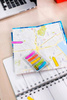 ZAKŁADKI INDEKSUJĄCE FOLIOWE 11,9X43,2MM 3M POST-IT® 684-ARR1 MIX*5 5*20SZT